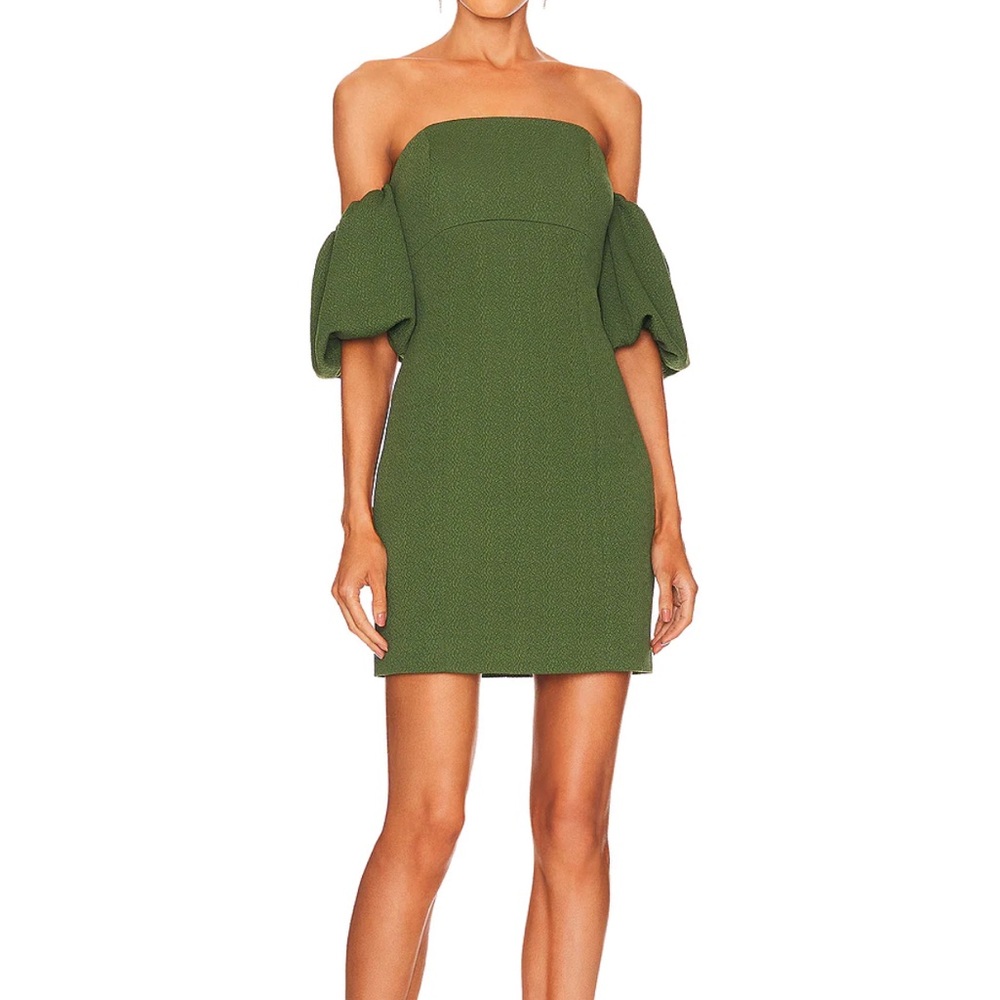 GLORIOSA DRESS IN GREEN ELLIATT